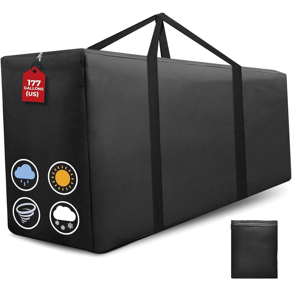 Outdoor Furniture With Storage For Cushions - Torba do przechowywania poduszek na patio