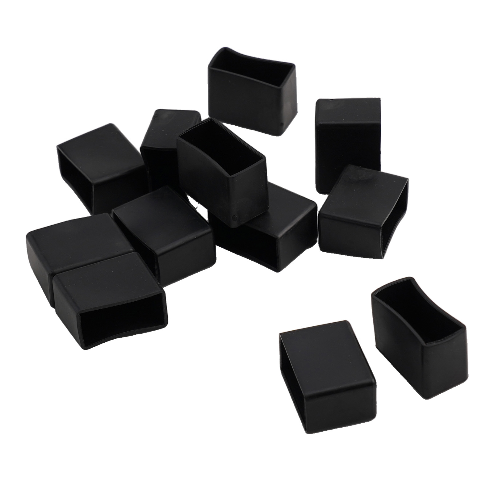 Outdoor Furniture Leg Protectors - 12 sztuk/zestaw kwadratowe nakładki na nogi