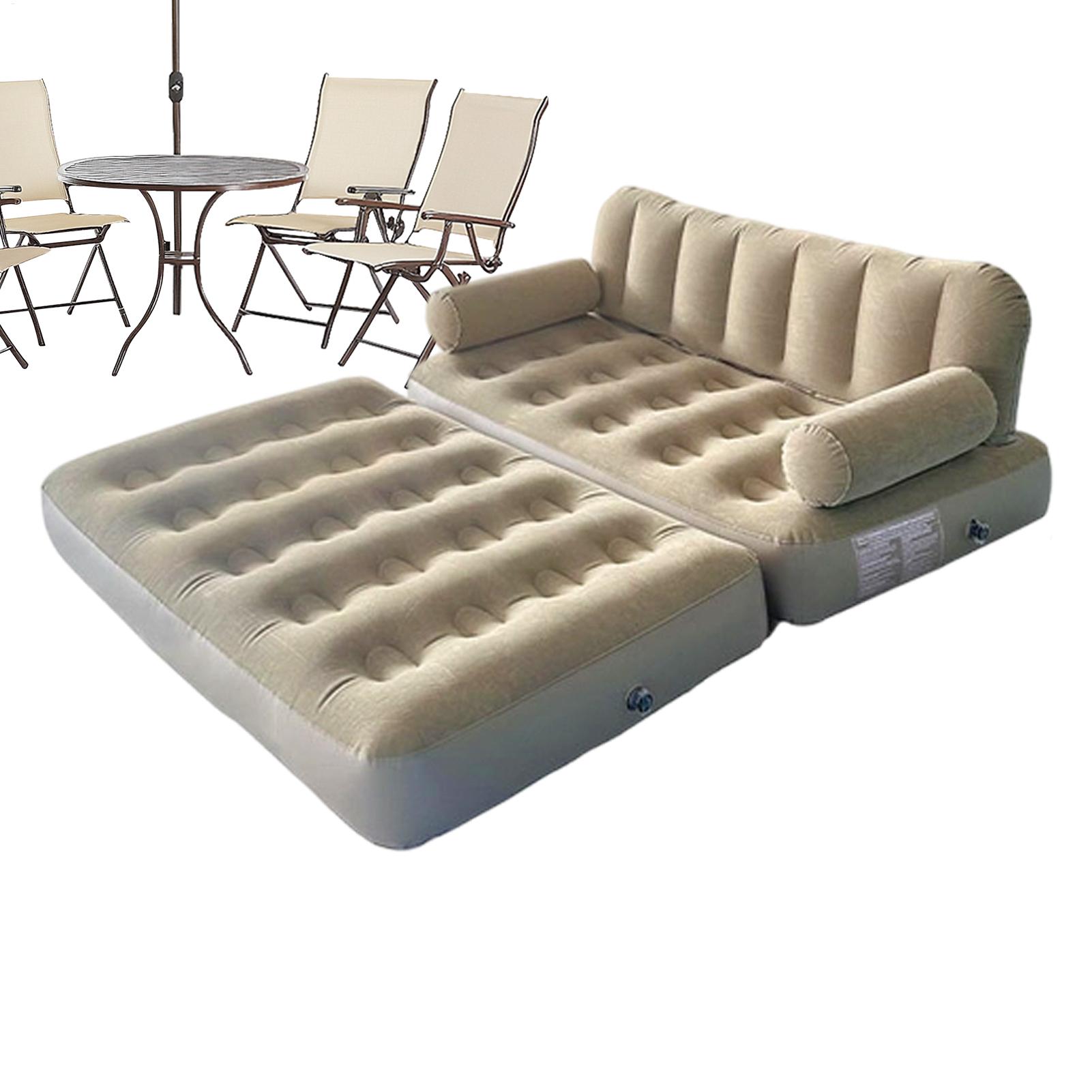Outdoor Daybed Furniture - Nadmuchiwana sofa z pompką, składane łóżko,