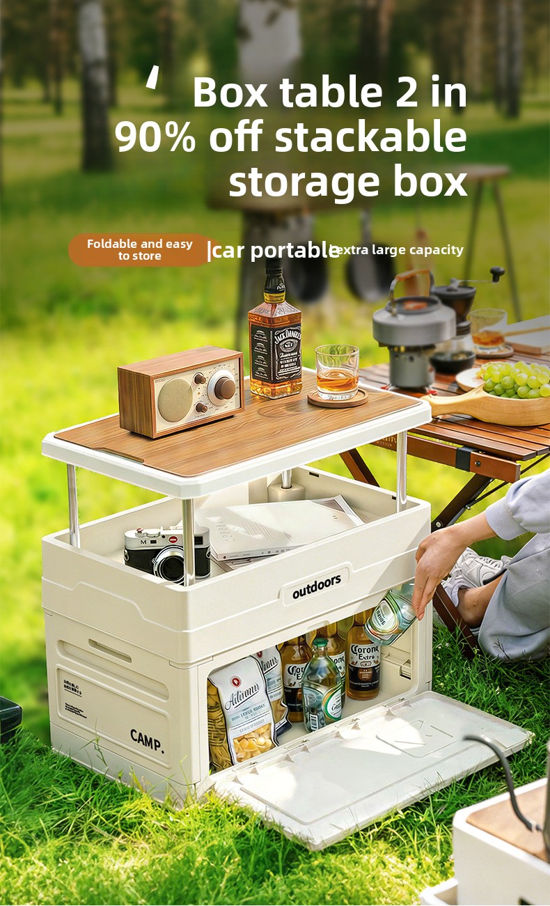 Outdoor Furniture Set Sale - Składany pojemnik do przechowywania na kemping