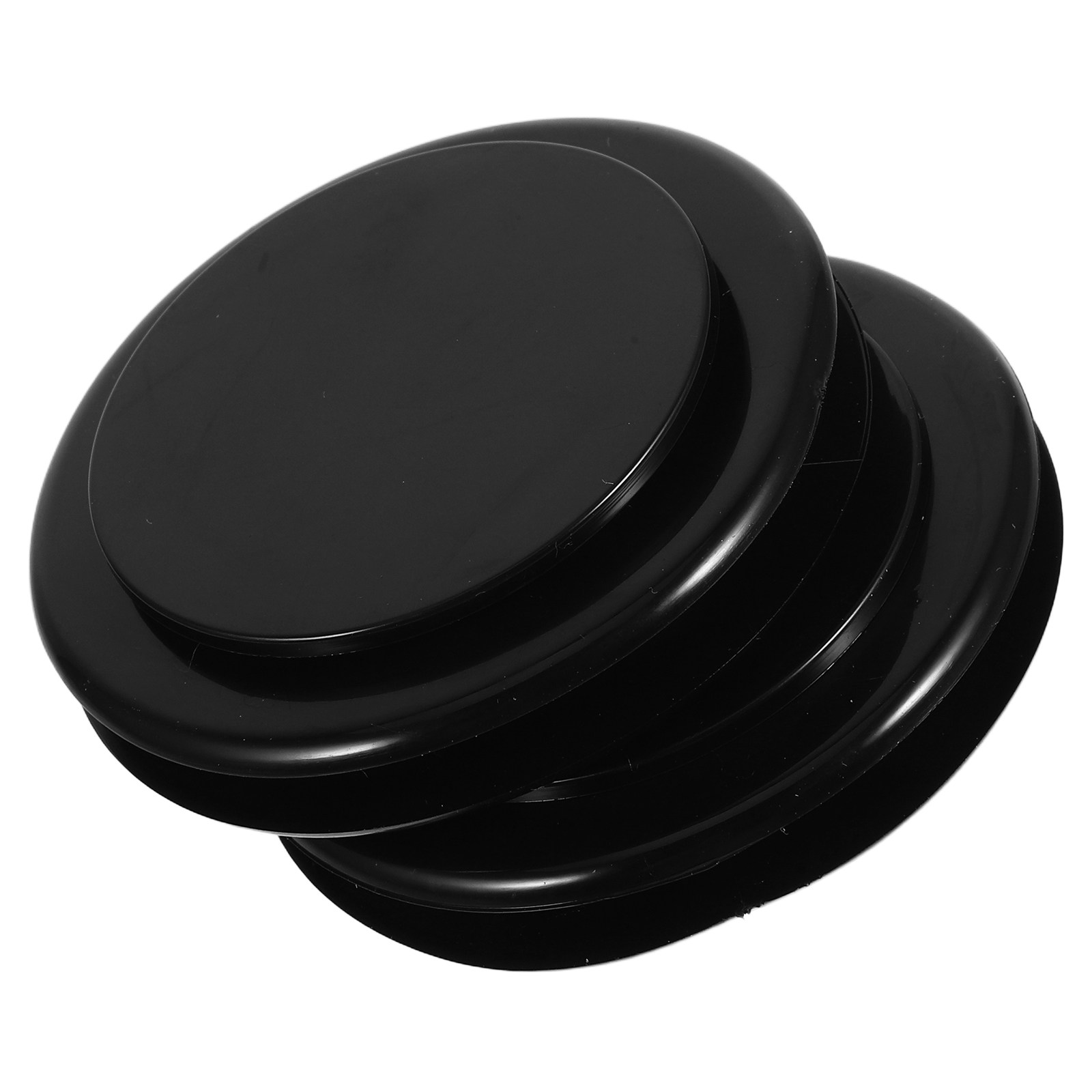 Outdoor Furniture Black - 2 sztuki – pierścień do montażu