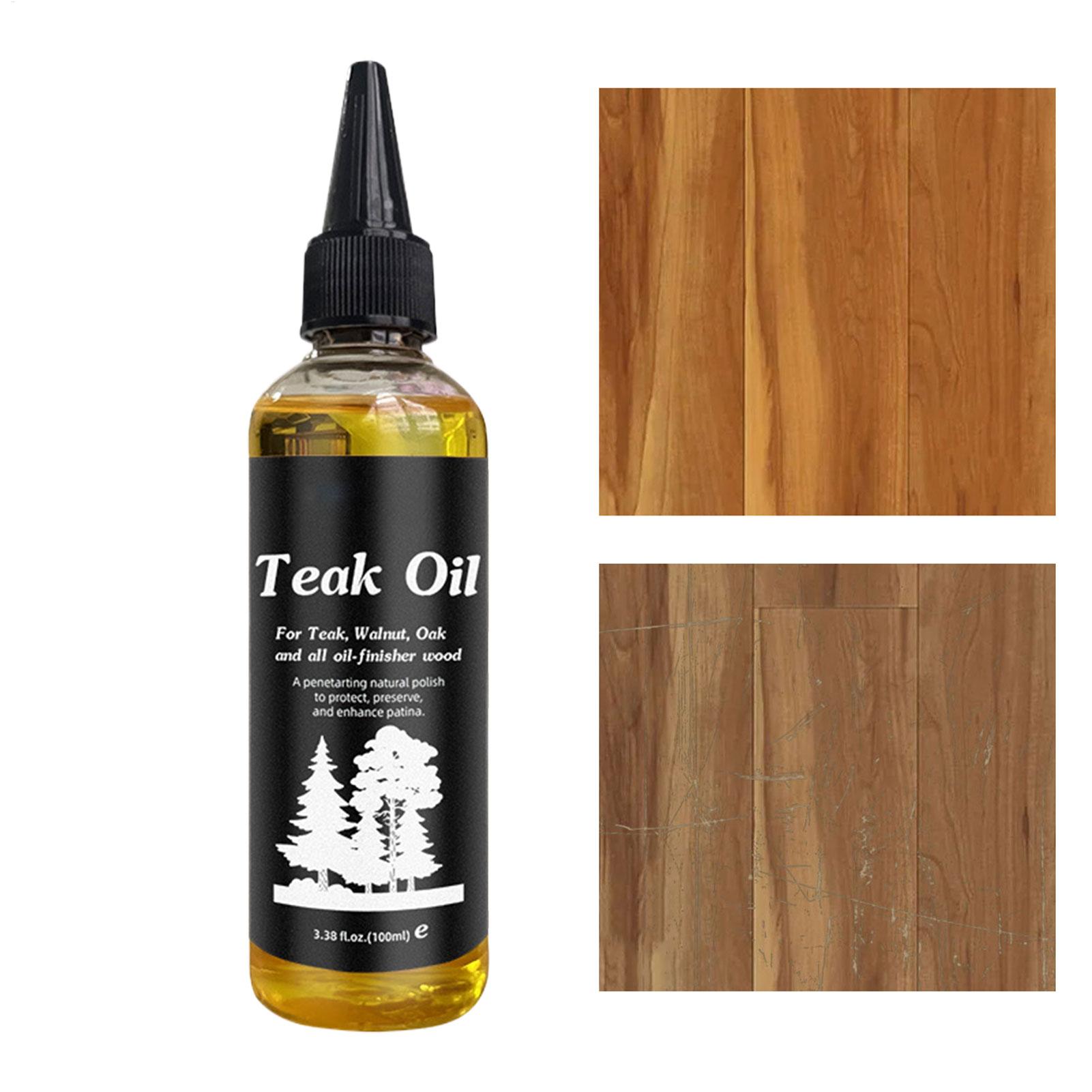 Outdoor Furniture Teak Wood - 100ml Olej do Mebli Pasta do