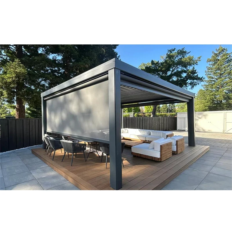 Outdoor Furniture Gazebo - # Meble 6x6 3x3 Nowoczesne Motorowane