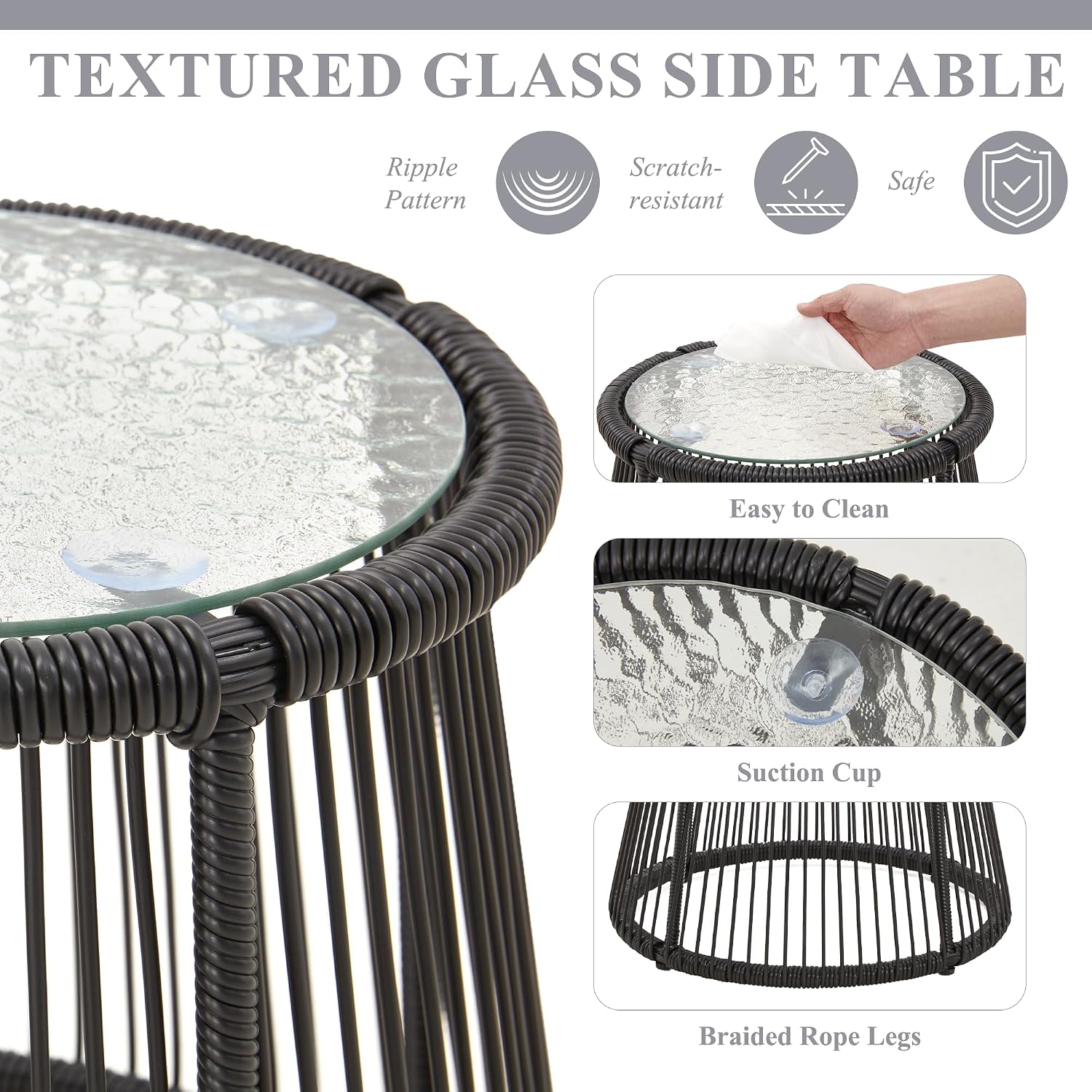 3-częściowy zestaw mebli ratta – Outdoor Furniture Rattan recenzja i cena