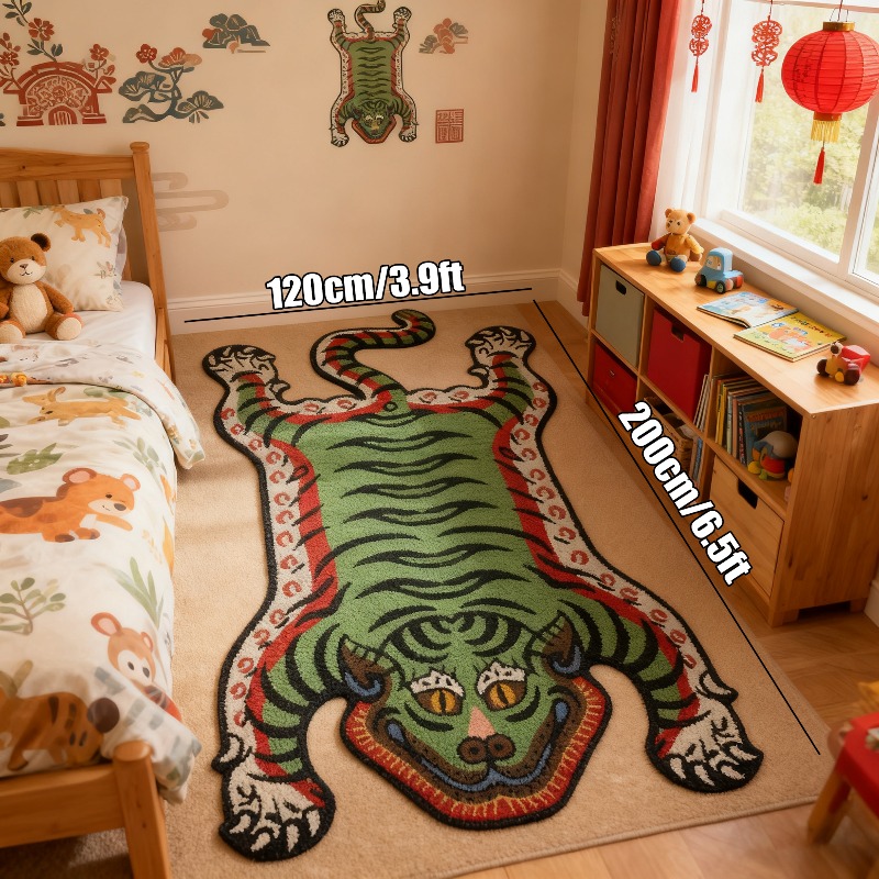 Dywan VIKAMA z motywem tygrysa – Outdoor Furniture Cafe recenzja i cena