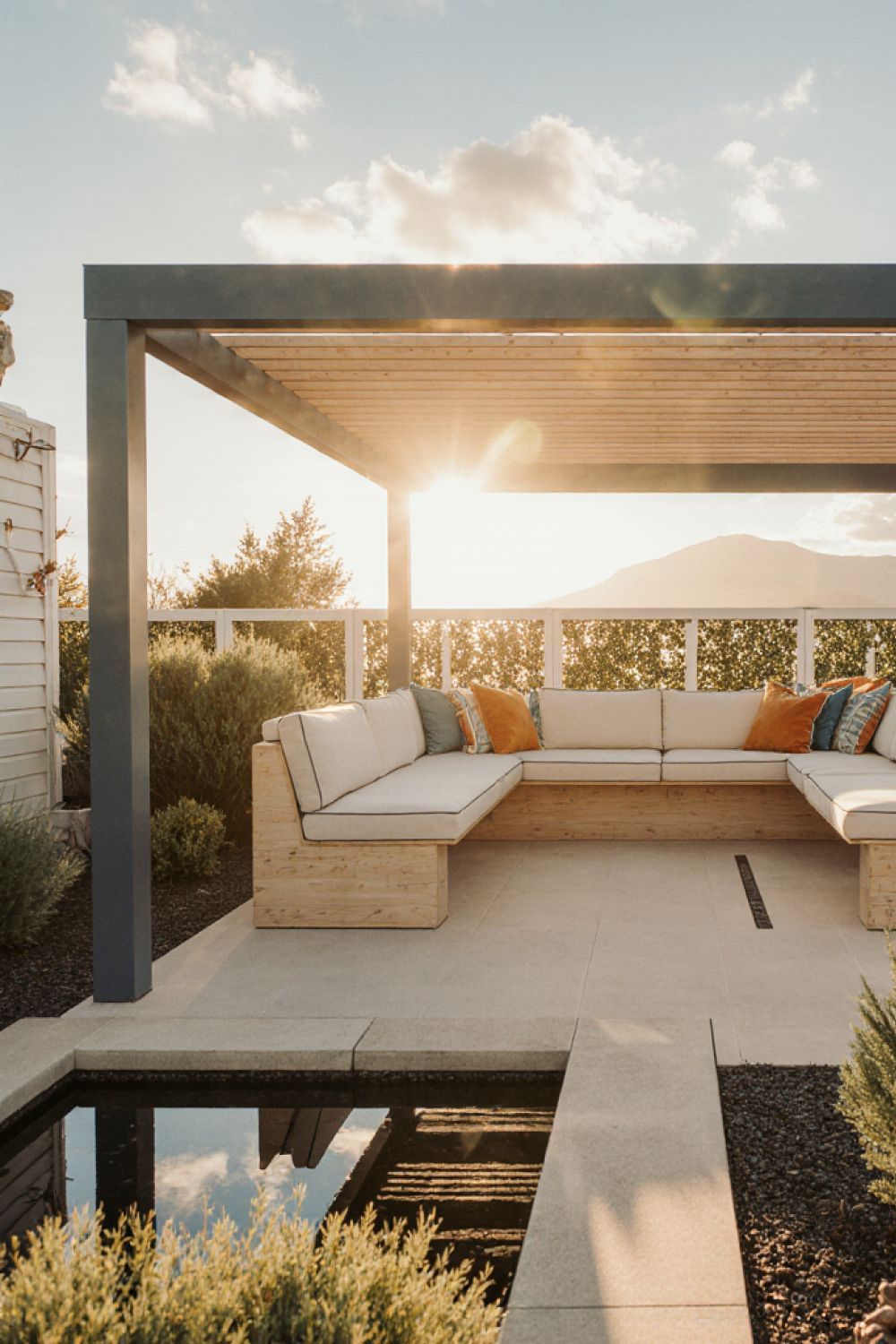 Zewnętrzna pergola z lamelami, – Outdoor Furniture Gazebo recenzja i cena