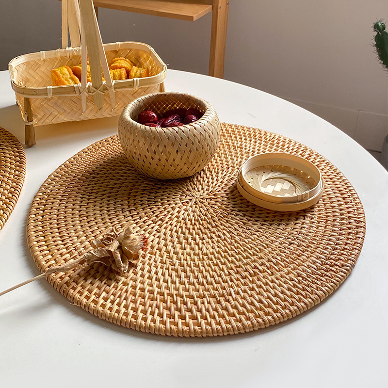 Zestaw podkładek z rattanu wie – Outdoor Furniture Cafe recenzja i cena