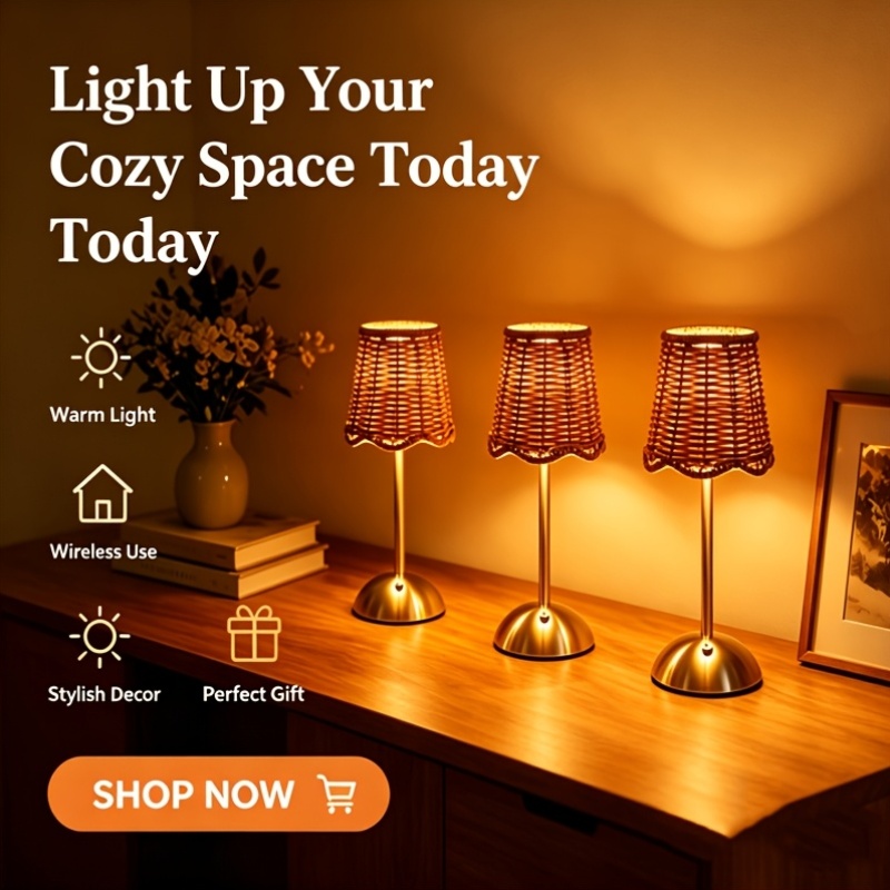 Bohemiczna tkana lampa stołowa – Outdoor Furniture Cafe recenzja i cena