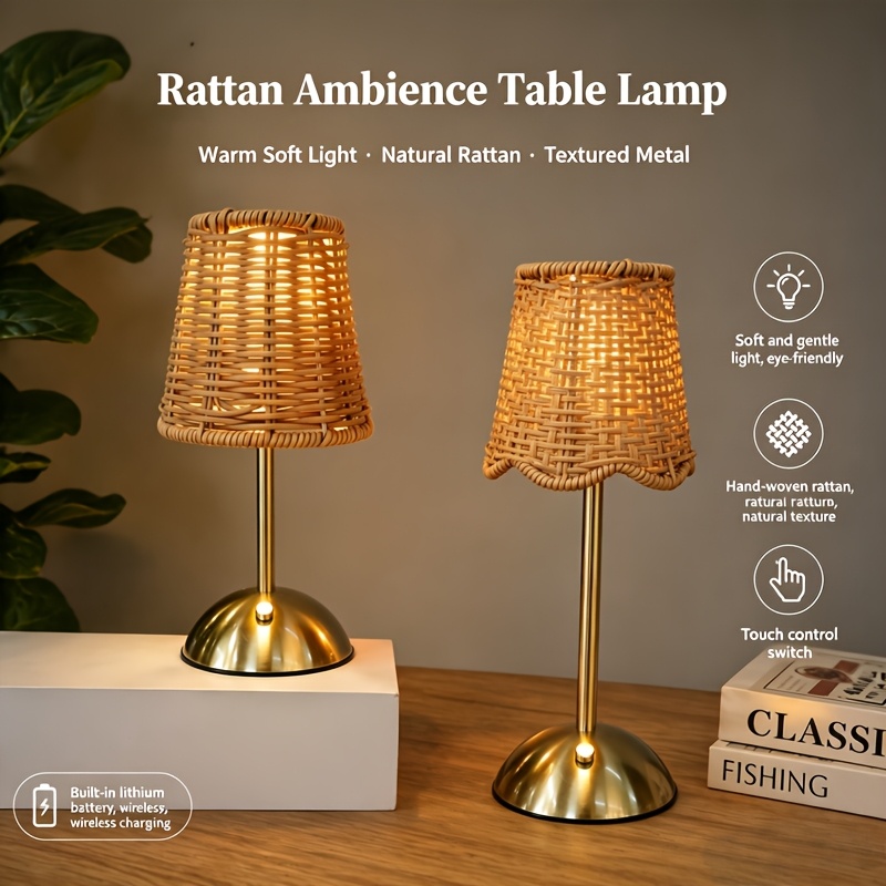 Bohemiczna tkana lampa stołowa – Outdoor Furniture Cafe recenzja i cena