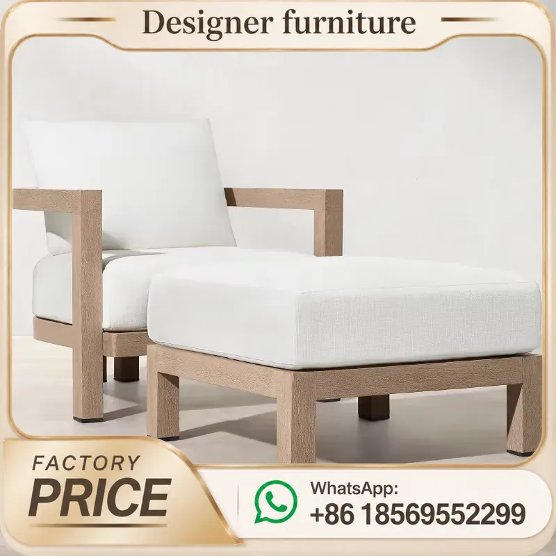 Zestaw sof z drewna teakowego, – Outdoor Furniture Teak Wood recenzja i cena