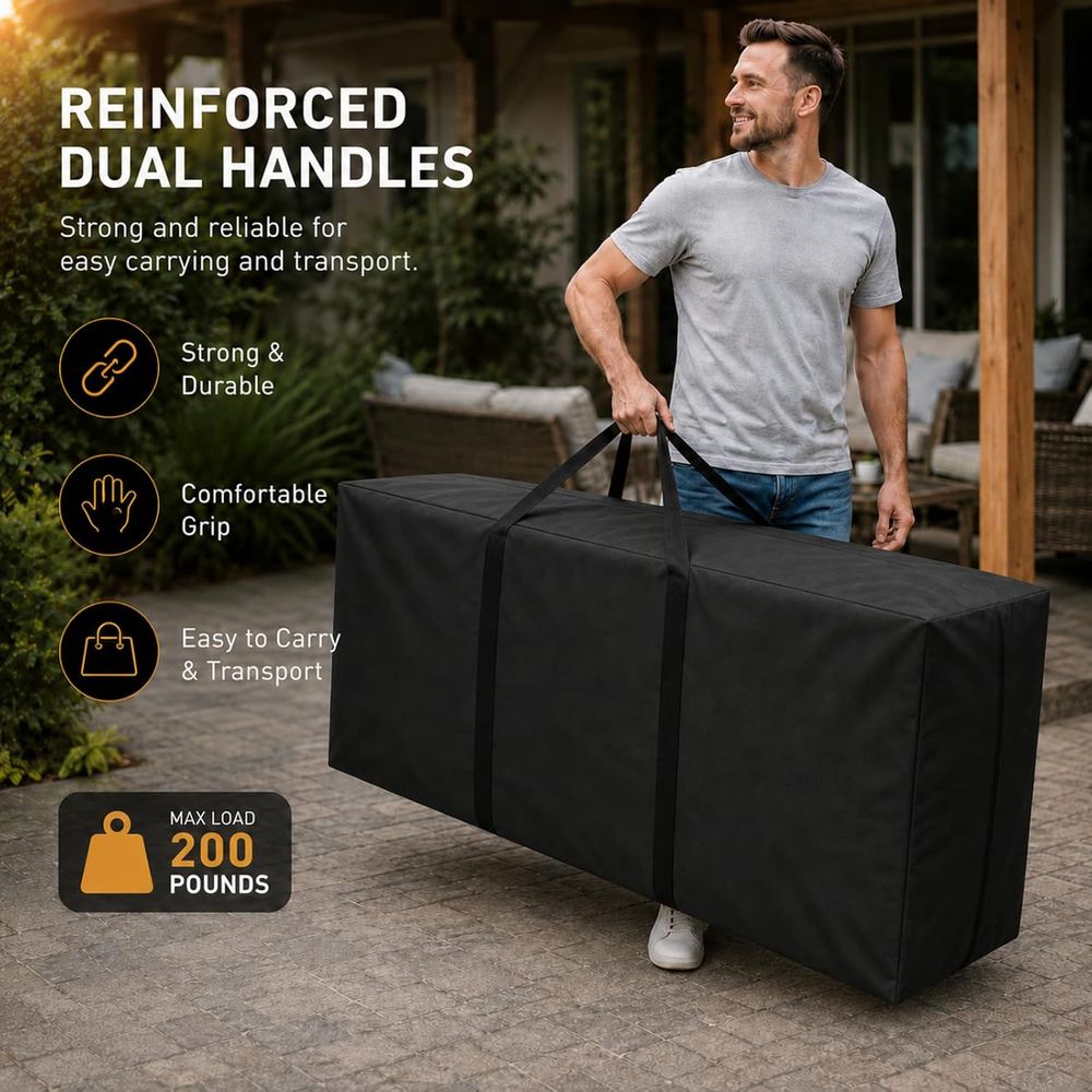 Torba do przechowywania podusz – Outdoor Furniture With Storage For Cushions recenzja i cena