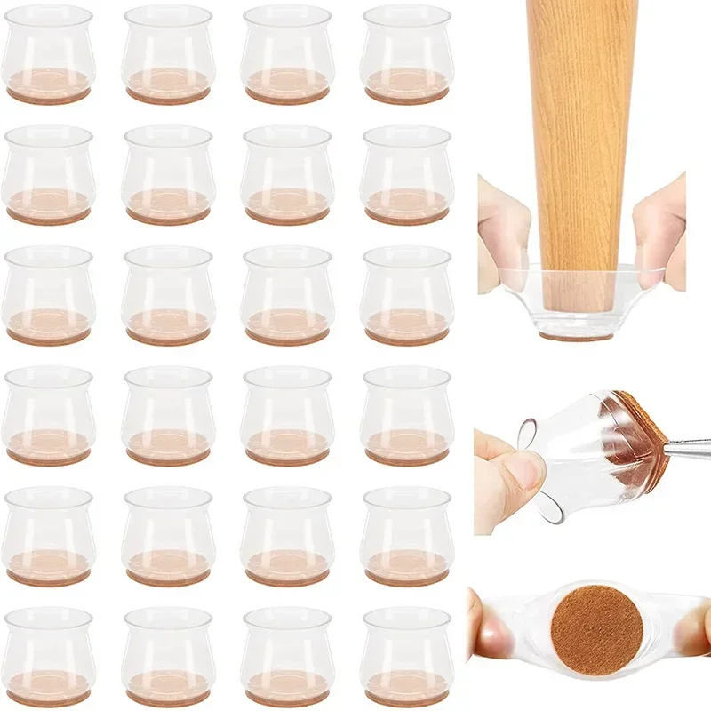 24-36 szt. Silikonowe nakładki – Outdoor Furniture Leg Protectors recenzja i cena