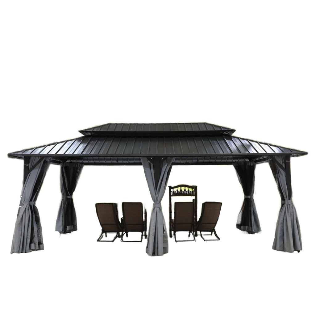 Aluminiowa konstrukcja zewnętr – Outdoor Furniture Gazebo recenzja i cena