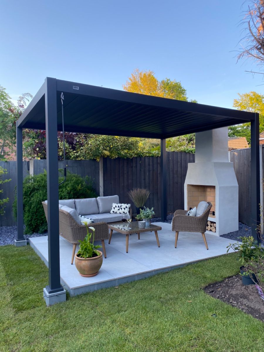 Willa w minimalistycznym stylu – Outdoor Furniture Gazebo recenzja i cena