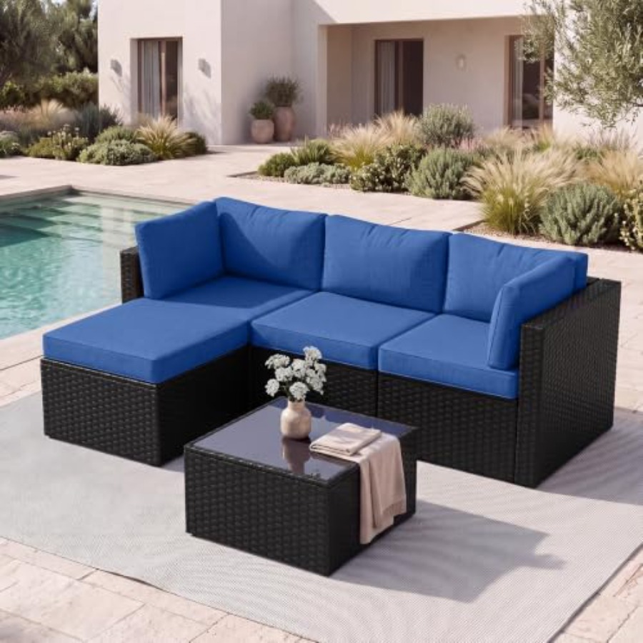 Zestaw mebli ogrodowych, moduł – Outdoor Furniture Rattan recenzja i cena