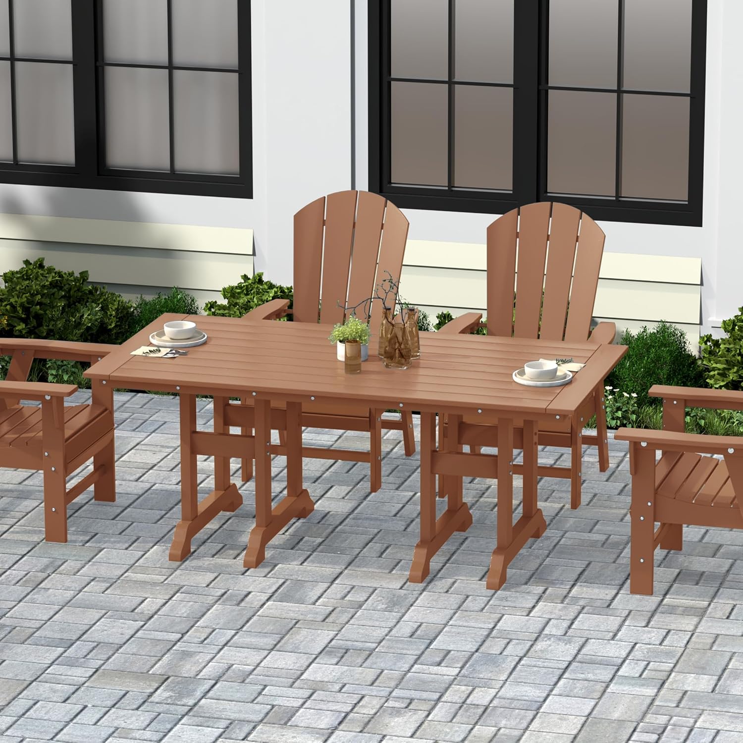 71-calowy stół do jadalni na p – Outdoor Furniture Teak Wood recenzja i cena