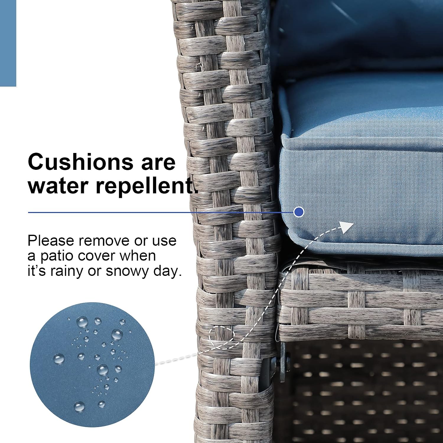 Wiklinowy dwuosobowy fotel ogr – Outdoor Furniture With Storage For Cushions recenzja i cena