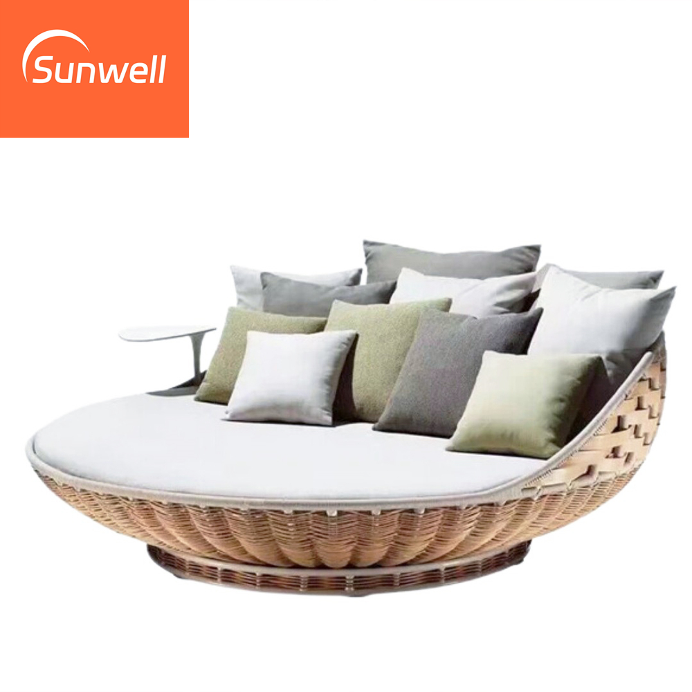 Nowa zewnętrzna huśtawka z rat – Outdoor Daybed Furniture recenzja i cena