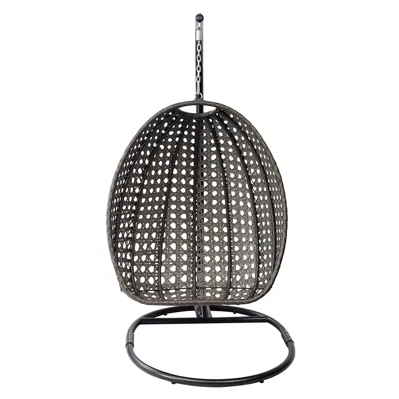 Fotel wiszący w kształcie jajk – Outdoor Furniture Black recenzja i cena