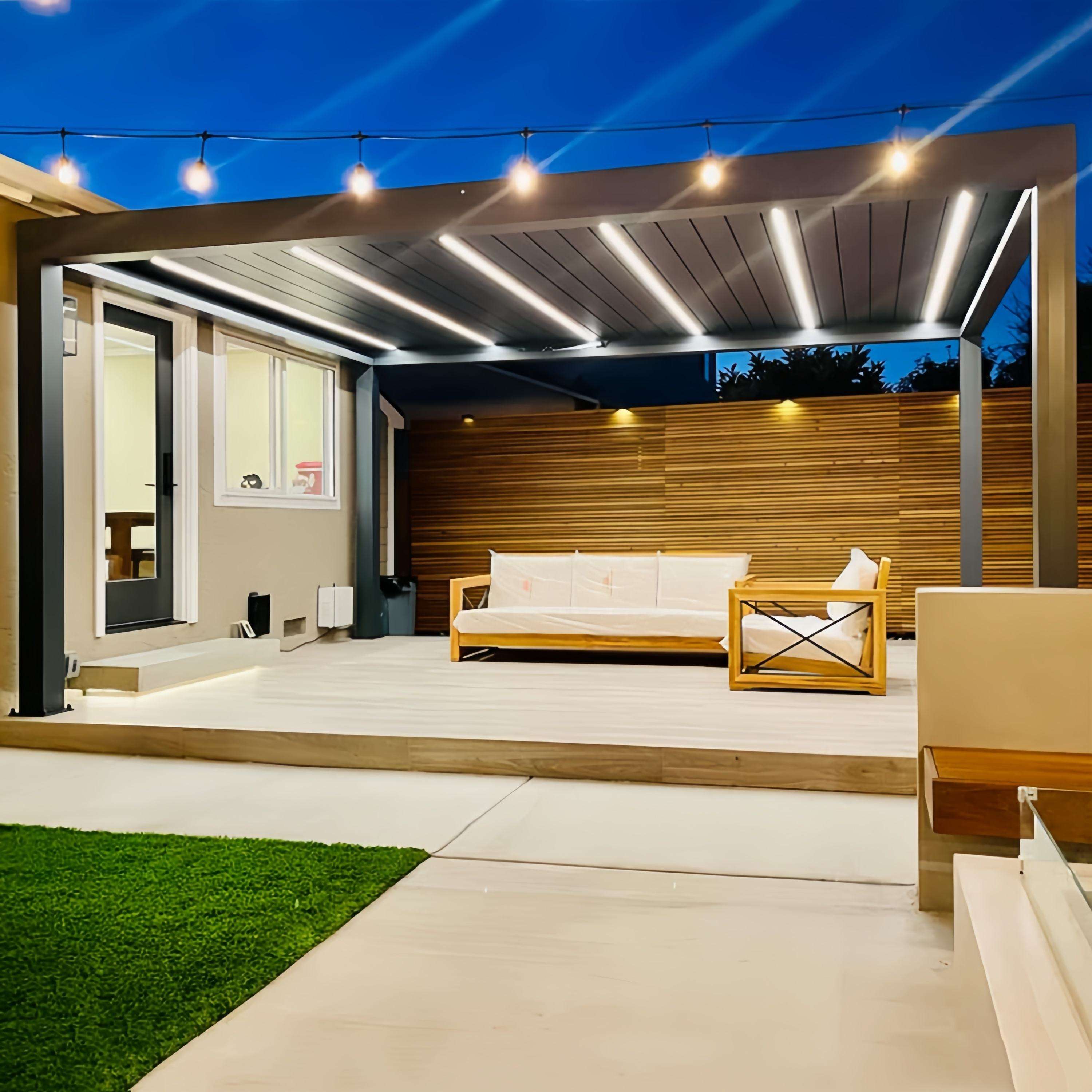 Niedrogi, prostokątny altan z  – Outdoor Furniture Gazebo recenzja i cena