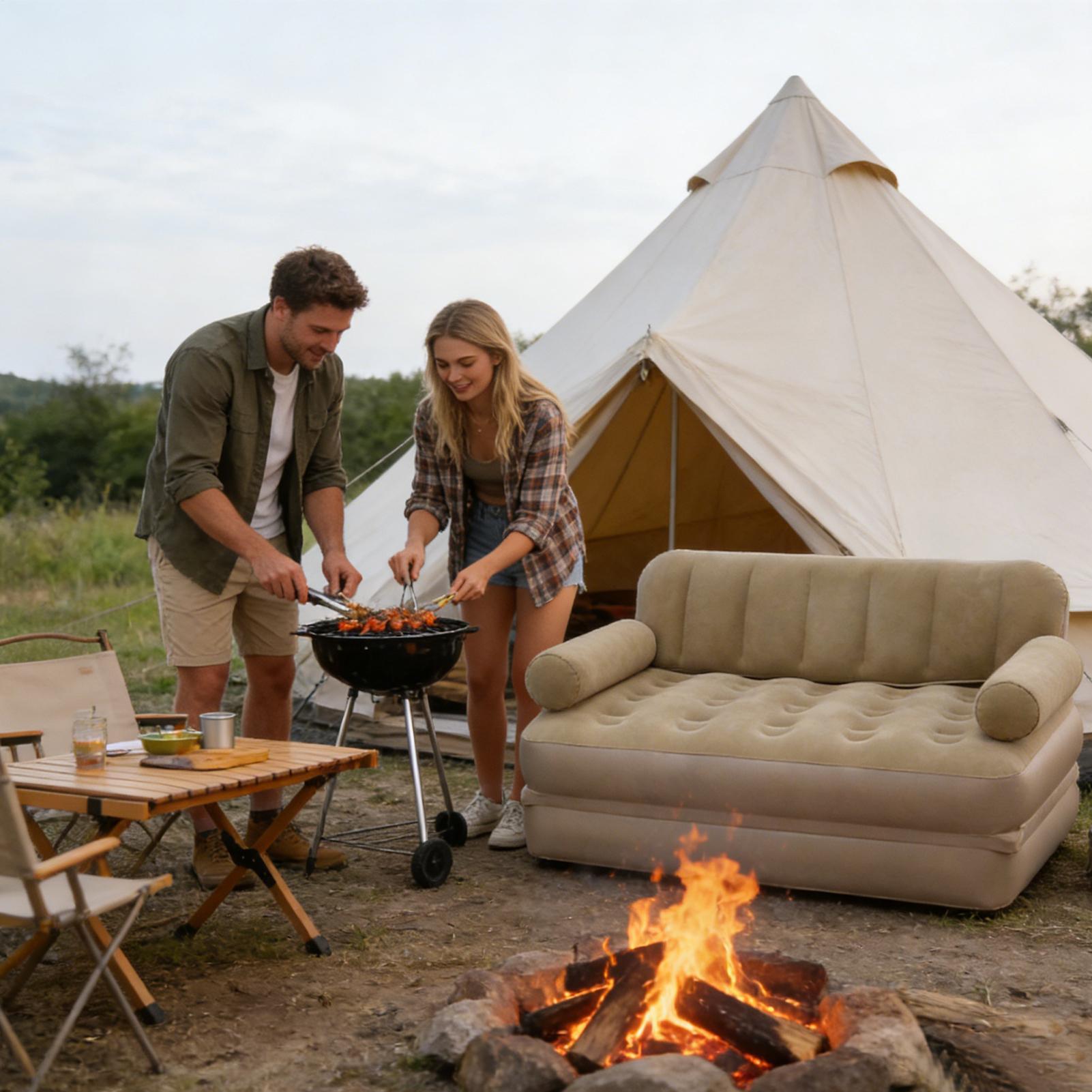 Nadmuchiwana sofa z pompką, sk – Outdoor Daybed Furniture recenzja i cena
