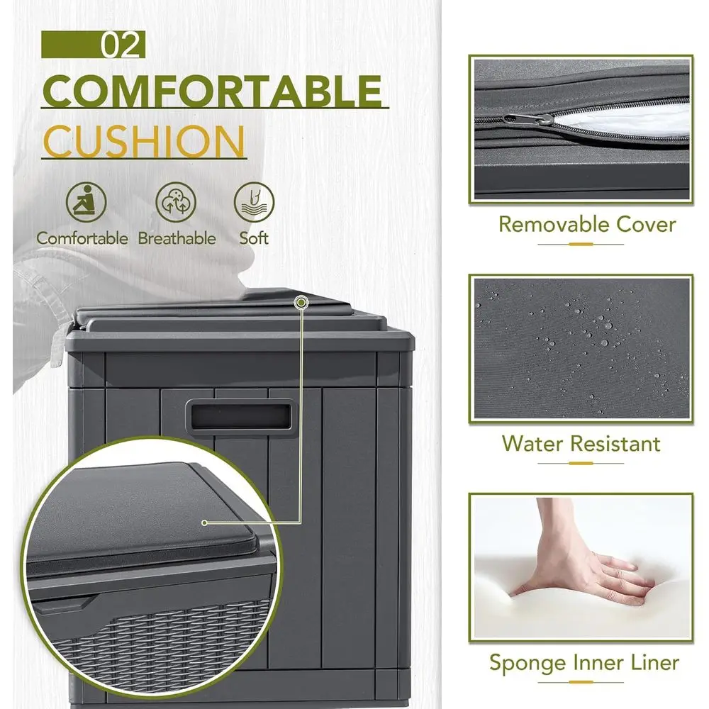 Skrzynia do przechowywania na  – Outdoor Furniture With Storage For Cushions recenzja i cena