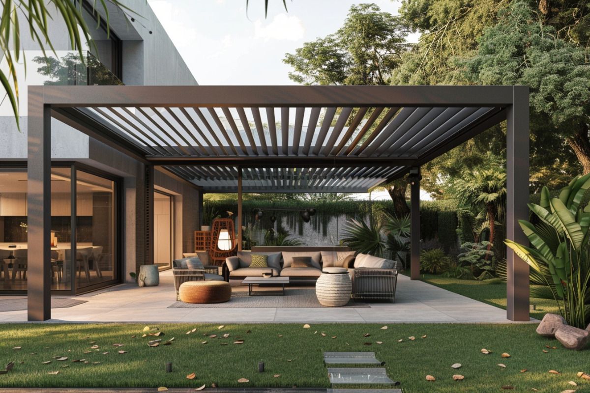 Pergola prostokątna ze stopu a – Outdoor Furniture Gazebo recenzja i cena