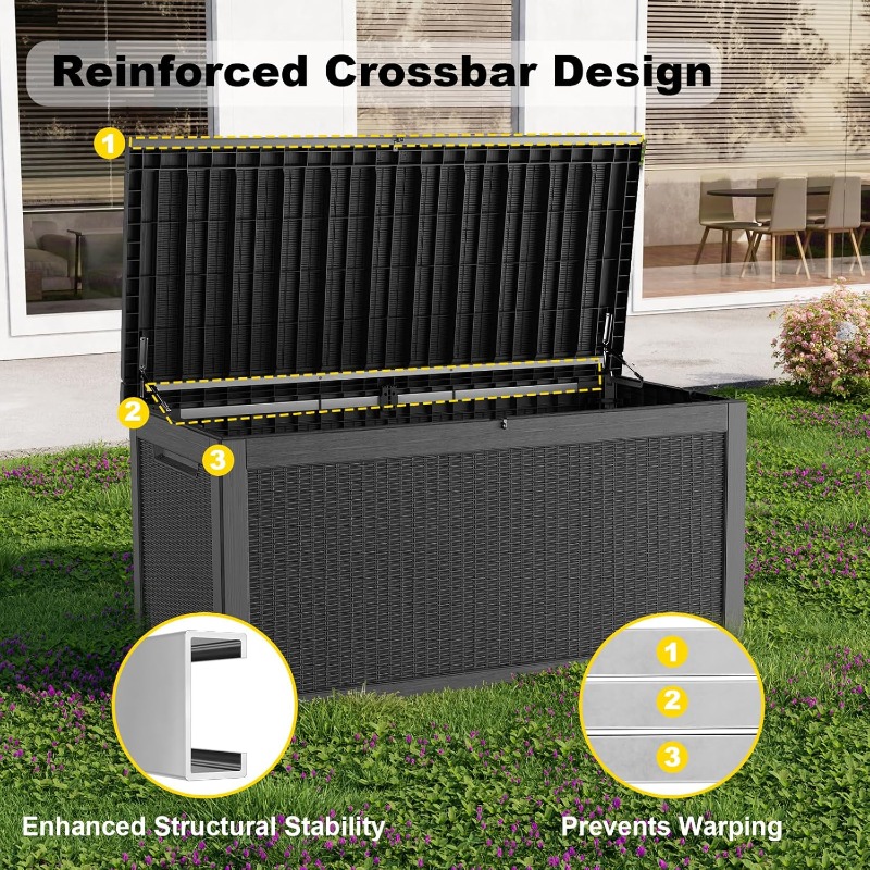 Pojemnik do przechowywania na  – Outdoor Furniture With Storage For Cushions recenzja i cena