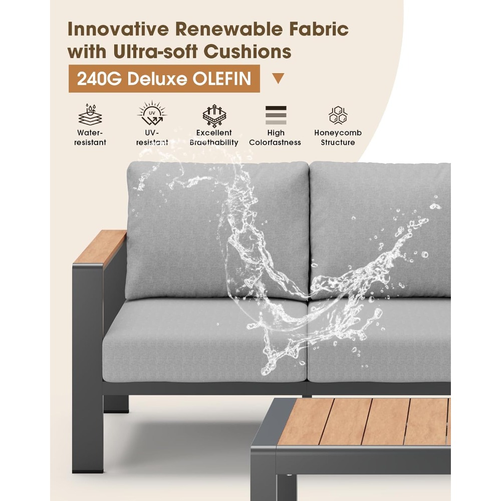 Zestaw mebli ogrodowych z alum – Outdoor Furniture In Sale recenzja i cena