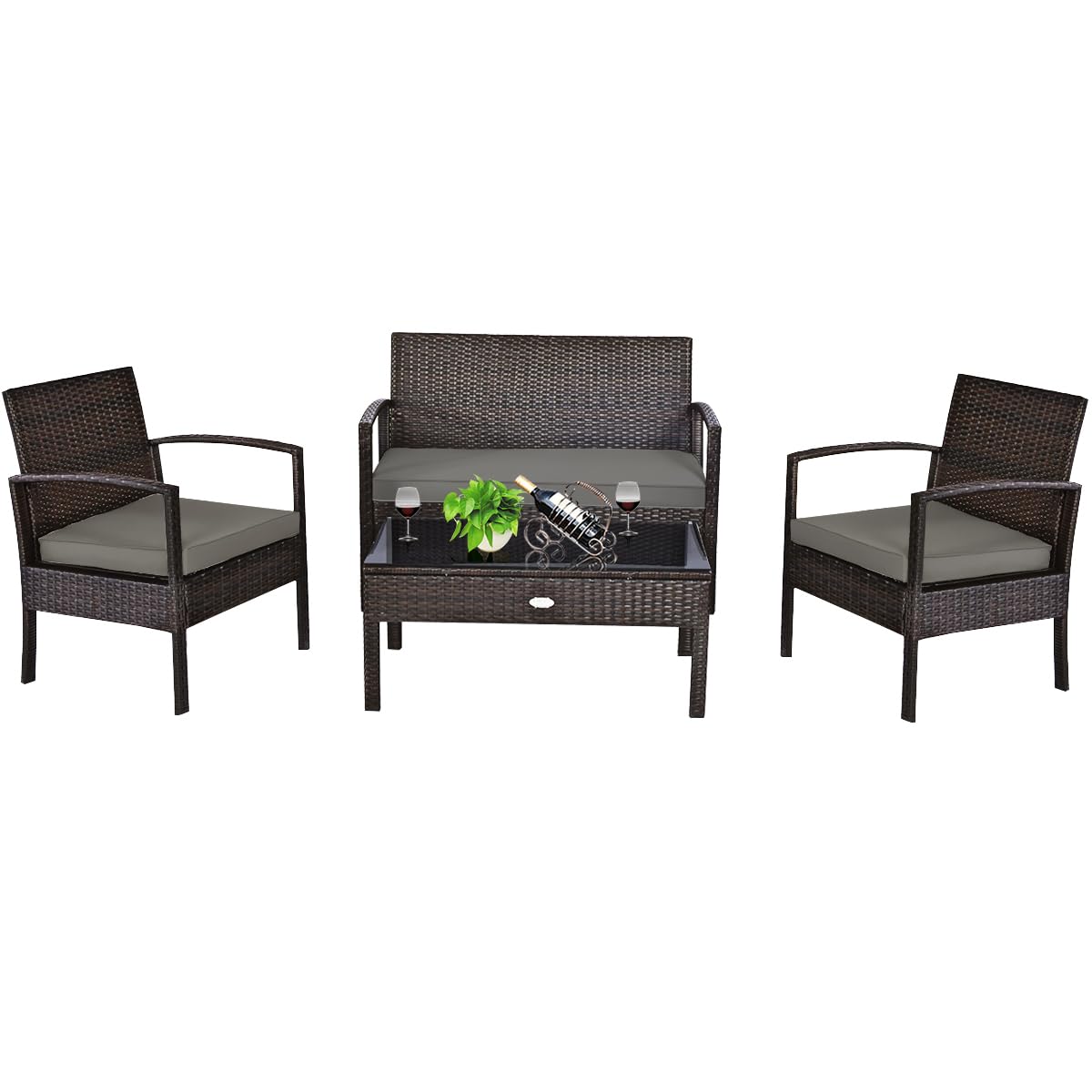 Zestaw mebli ogrodowych z wikl – Outdoor Furniture Table And Chairs recenzja i cena