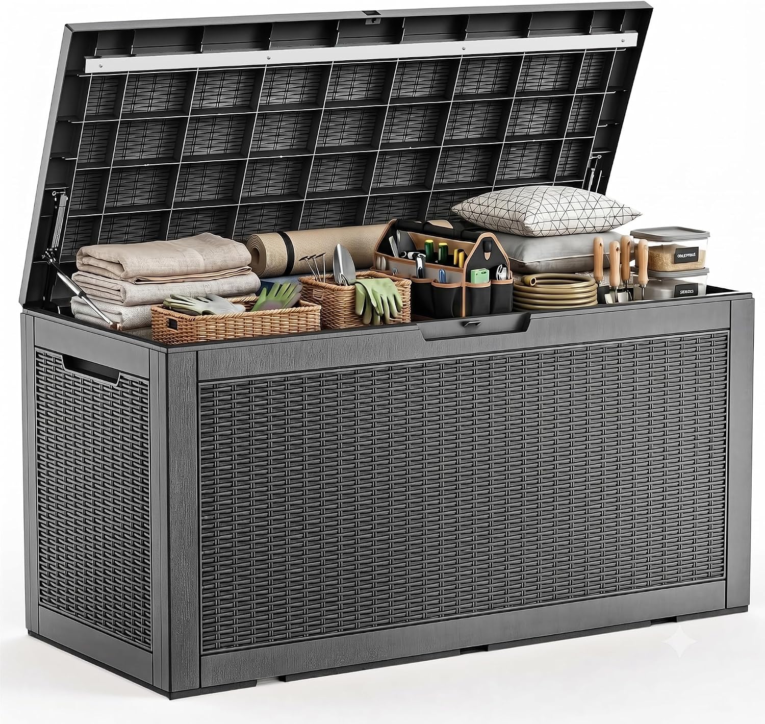 Duży, wodoodporny, zewnętrzny  – Outdoor Furniture Black recenzja i cena