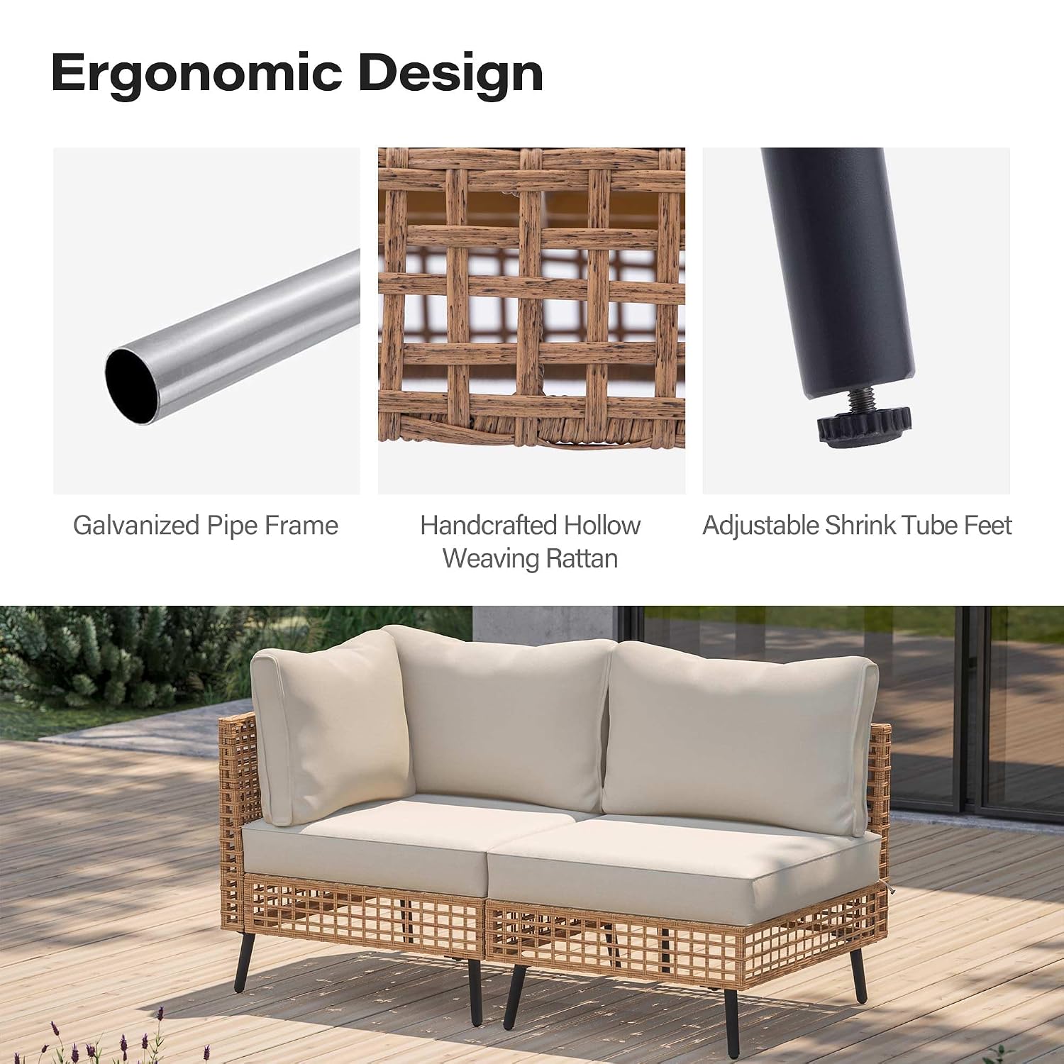 Zestaw mebli ogrodowych z wikl – Outdoor Furniture Rattan recenzja i cena