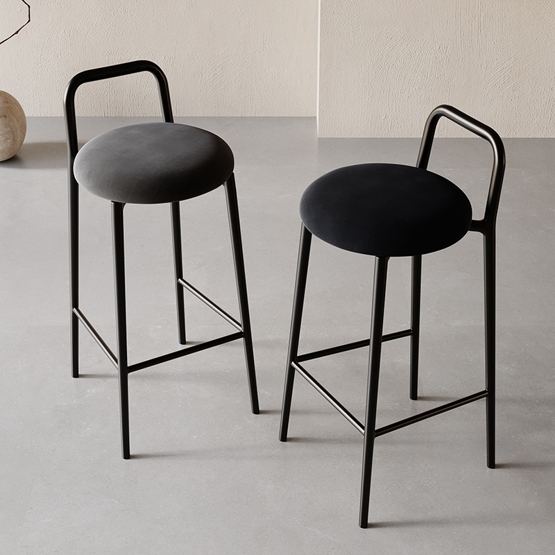 Wysokie krzesła barowe do salo – Outdoor Furniture Black recenzja i cena
